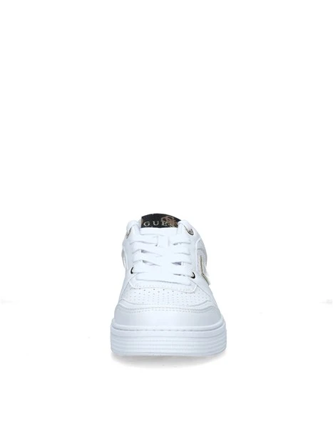 SNEAKERS BASSE DAISO DONNA BIANCO MARRONE