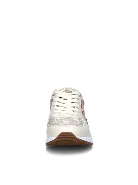 SNEAKERS BASSE MOXEA12 MULTICOLORE DONNA BEIGE ROSA