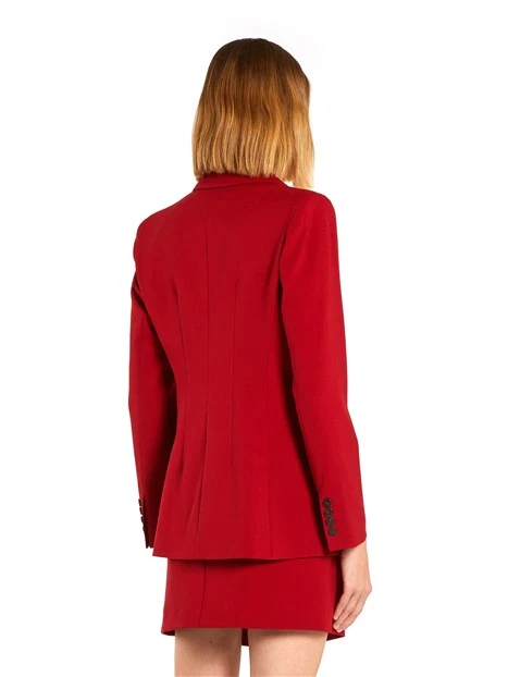 BLAZER DOPPIOPETTO DONNA ROSSO