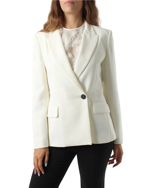 GIACCA BLAZER DOPPIOPETTO ART. 365 DONNA BIANCO LANA