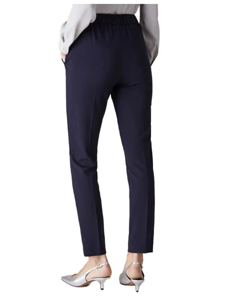 PANTALONI JOGGERS PUNTO MILANO ELASTICI DONNA BLU