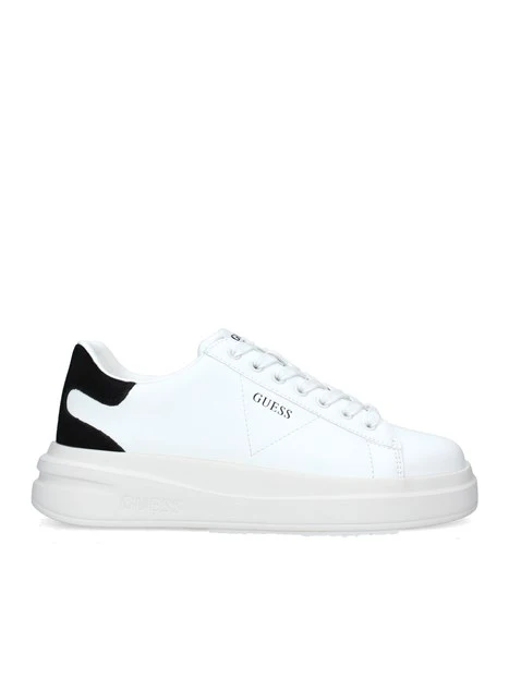 SNEAKERS PLATFORM ELBINA CON TALLONE NERO DONNA BIANCO