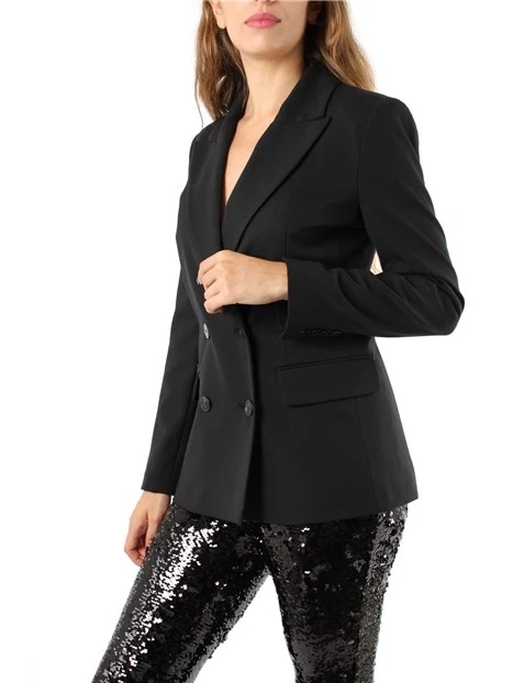 BLAZER DOPPIOPETTO DONNA NERO