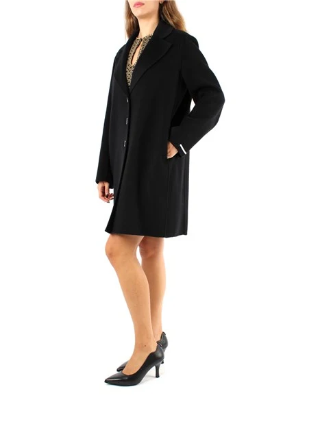 CAPPOTTO CORTO MISTO LANA E VISCOSA DONNA