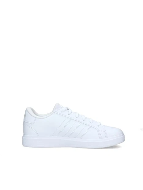 SNEAKERS BASSE GRAND COURT 2.0 MONOCOLORE BAMBINA BIANCO