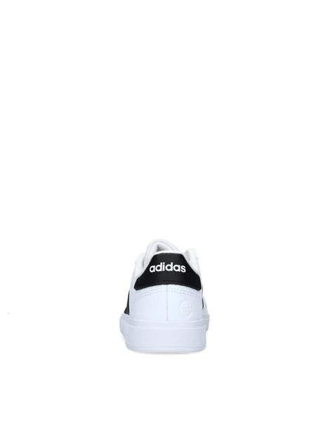 SNEAKERS BASSE GRAND COURT 2.0 INSERTI NERI BAMBINO BIANCO