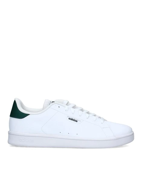 SNEAKERS BASSE URBAN COURT INSERTO VERDE UOMO BIANCO