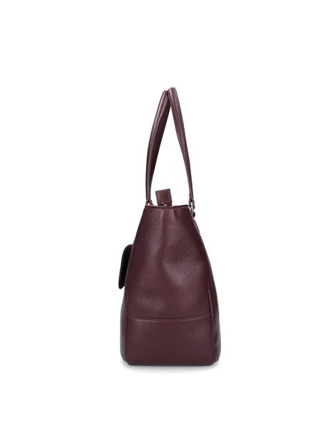 BORSA SHOPPING ALMOND DONNA BORDEAUX