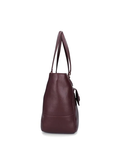 BORSA SHOPPING ALMOND DONNA BORDEAUX