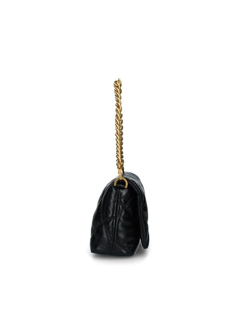 BORSA A SPALLA LAPUFFY MATELASSE' DONNA NERO