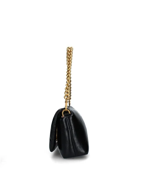 BORSA A SPALLA LAPUFFY LUCIDA DONNA NERO