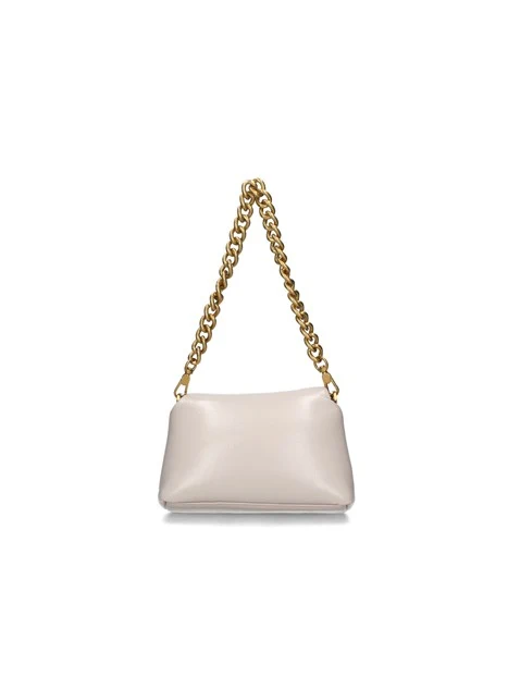 BORSA A SPALLA LAPUFFY PICCOLA DONNA BEIGE