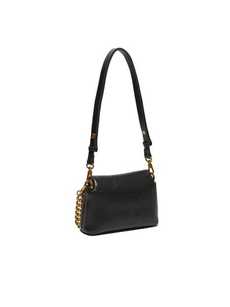 BORSA A SPALLA LAPUFFY PICCOLA DONNA NERO