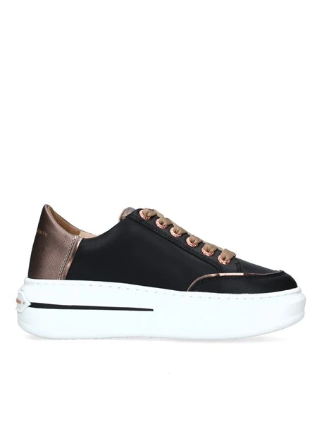 SNEAKERS PLATFORM LANCASTER WOMAN DONNA NERO