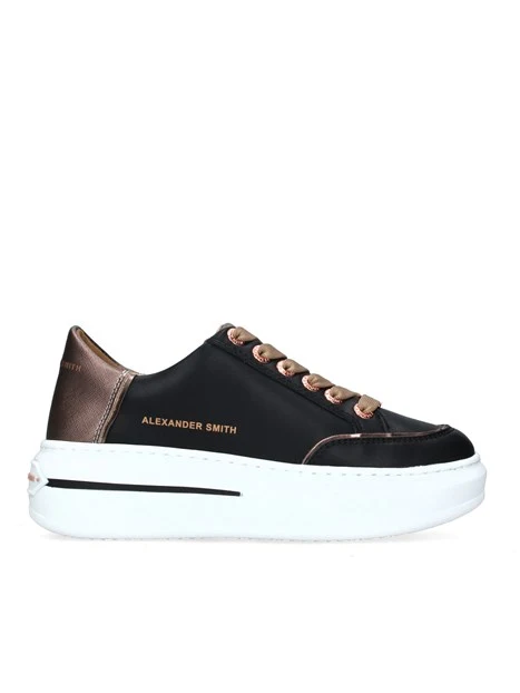 SNEAKERS PLATFORM LANCASTER WOMAN DONNA NERO