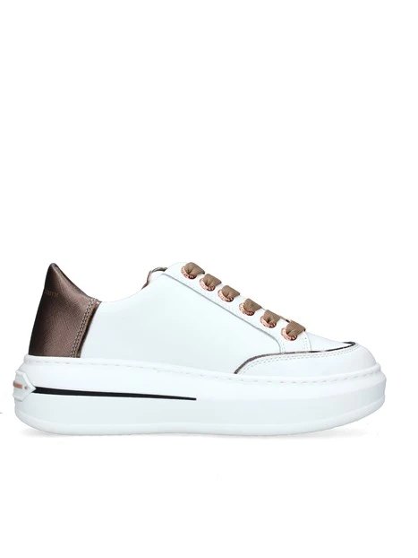 SNEAKERS PLATFORM LANCASTER WOMAN DONNA BIANCO