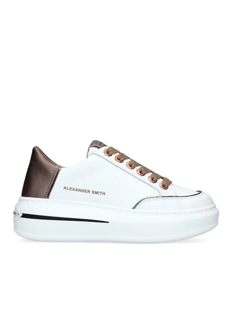 SNEAKERS PLATFORM LANCASTER WOMAN DONNA BIANCO