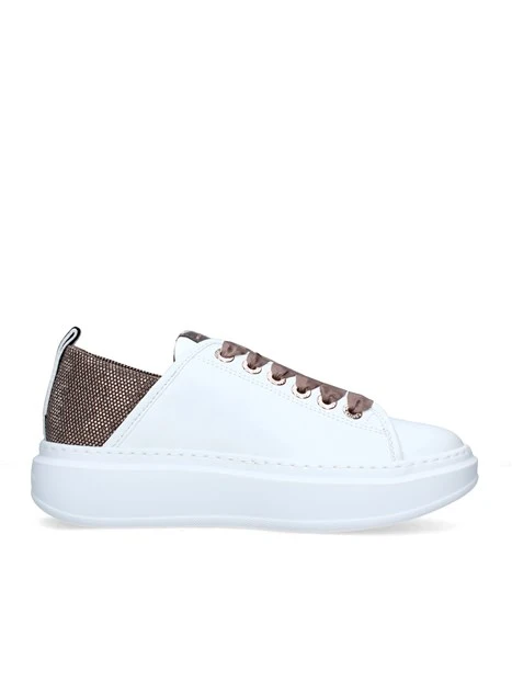 SNEAKERS PLATFORM WEMBLEY DONNA BIANCO BRONZO