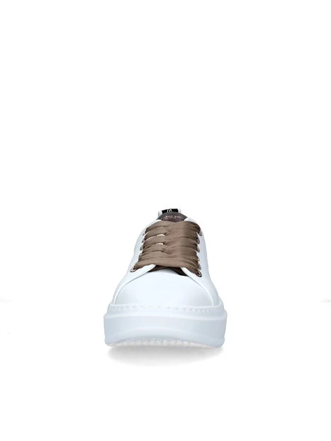 SNEAKERS PLATFORM WEMBLEY CON STRASS DONNA BIANCO BRONZO