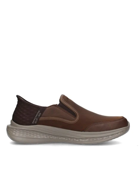 SNEAKERS SLIP ON SLADE - COOPER SLIP INS UOMO MARRONE