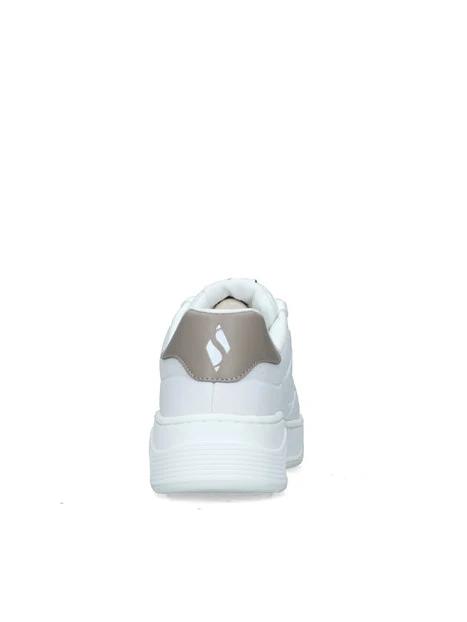 SNEAKERS PLATFORM UNO COURT DONNA BIANCO