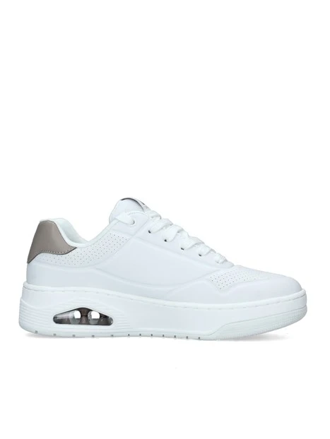 SNEAKERS PLATFORM UNO COURT DONNA BIANCO