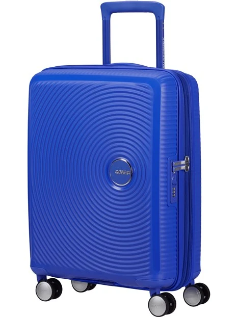 TROLLEY CABINA SOUNDBOX 4R CM 55/20 EXP UNISEX BLU