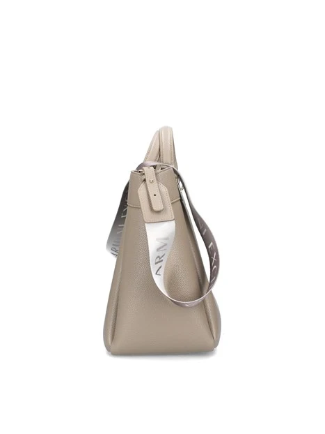 BORSA SHOPPING GRANDE CON TRACOLLA SFUMATA DONNA BEIGE