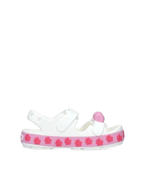 SANDALI MARE CROCBAND CRUISER PET T BAMBINA BIANCO