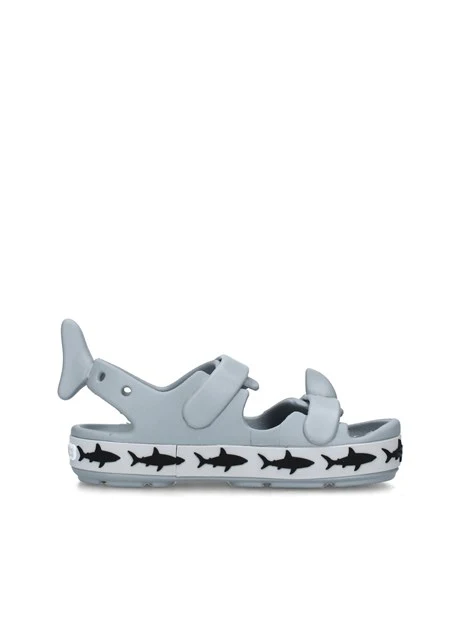 SANDALI MARE CROCBAND CRUISER SHARK T BAMBINO GRIGIO