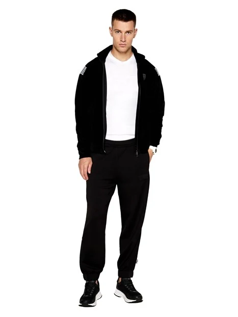 PANTALONI JOGGERS CON VITA ELASTICA UNISEX NERO