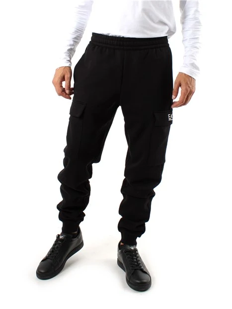 PANTALONI JOGGER CARGO UOMO NERO