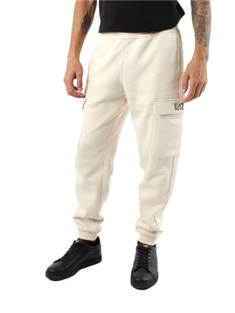 PANTALONI JOGGER CARGO UOMO BEIGE