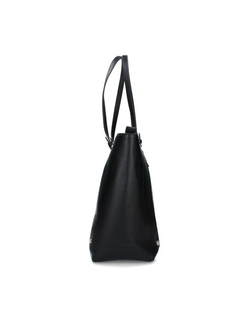 BORSA SHOPPING TEODOSIA LARGE DONNA GRIGIO NERO