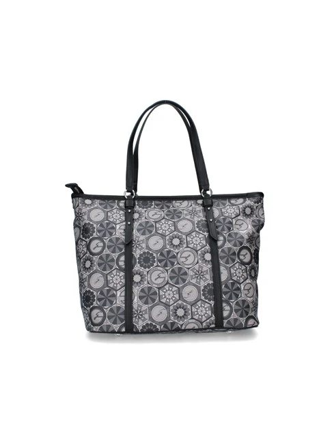 BORSA SHOPPING TEODOSIA DAILY DONNA GRIGIO NERO