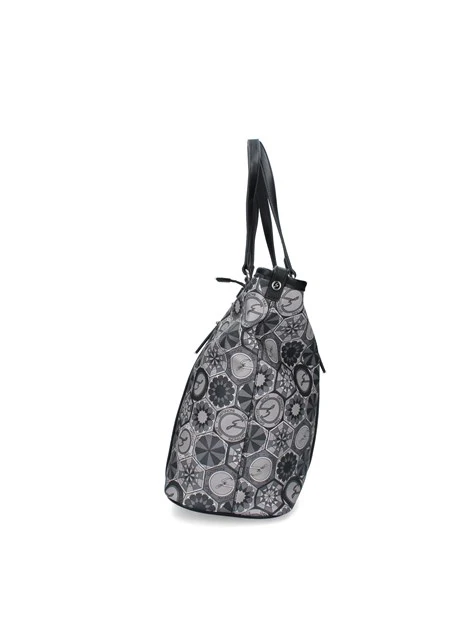 BORSA SHOPPING TEODOSIA DAILY DONNA GRIGIO NERO