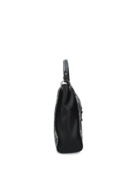 BORSA A SPALLA TEODOSIA DAILY LARGE DONNA GRIGIO NERO