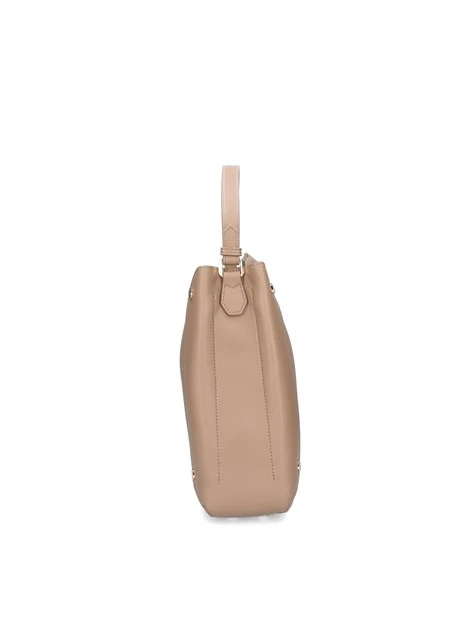 BORSA A SPALLA ROOMY LARGE HOBO DONNA BEIGE