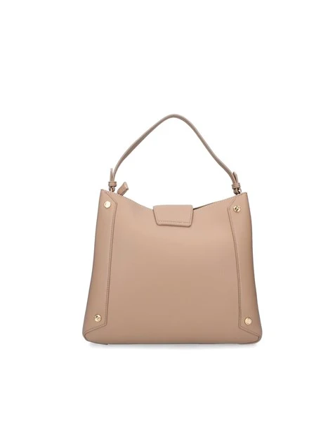 BORSA A SPALLA ROOMY LARGE HOBO DONNA BEIGE