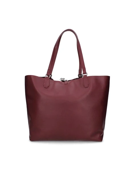 BORSA SHOPPING TEODOSIA REVERSIBILE DONNA BORDEAUX