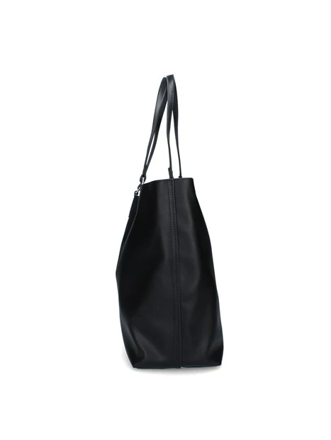 BORSA SHOPPING TEODOSIA REVERSIBILE DONNA GRIGIO NERO