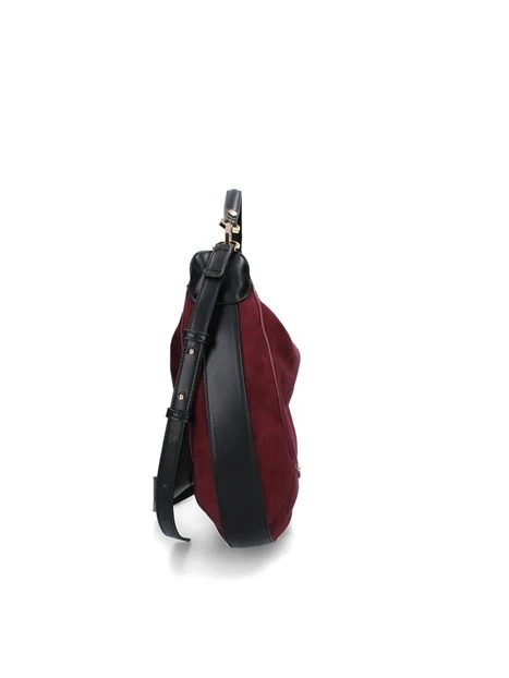 BORSA A SPALLA REIKO HOBO GRANDE DONNA BORDEAUX