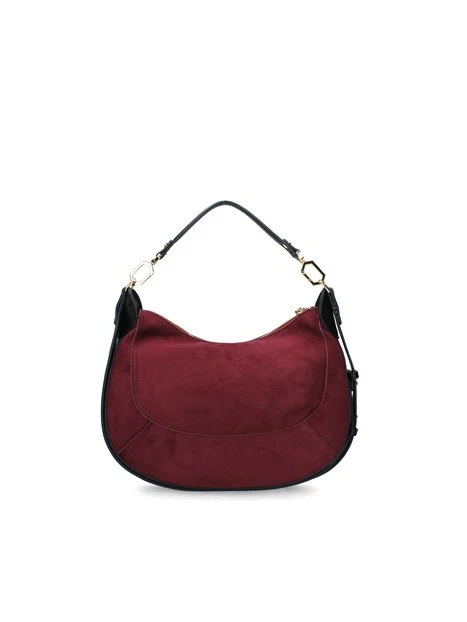 BORSA A SPALLA REIKO HOBO MEDIA DONNA BORDEAUX