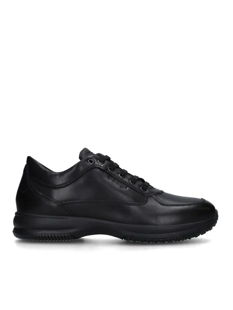 SNEAKERS PLATFORM TRAVEL TIME UOMO NERO