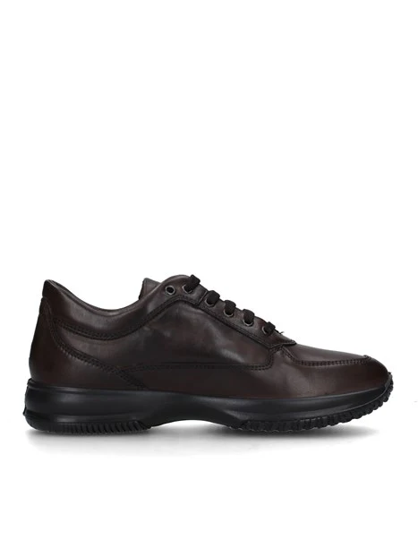 SNEAKERS PLATFORM TRAVEL TIME UOMO MARRONE