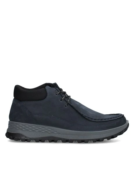 SNEAKERS PLATFORM LACCI CORDA UOMO BLU