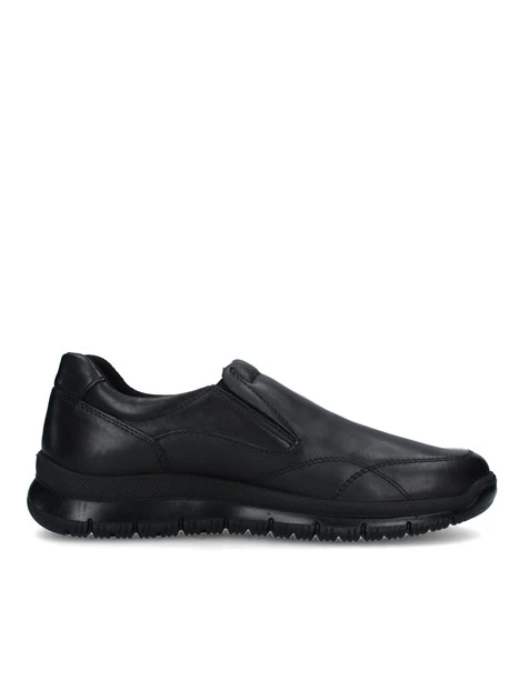 SNEAKERS SLIP ON CON LOGO UOMO NERO