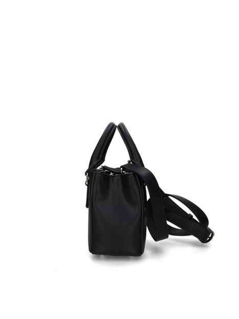 BORSA A MANO ZERO RE CON LOGO DONNA NERO