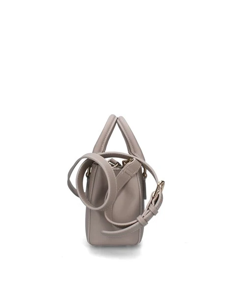 BORSA A MANO ZERO RE CON LOGO DONNA BEIGE