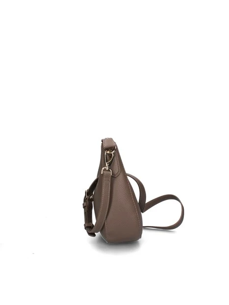 BORSA A TRACOLLA BRIXTON CON LOGO DONNA BEIGE